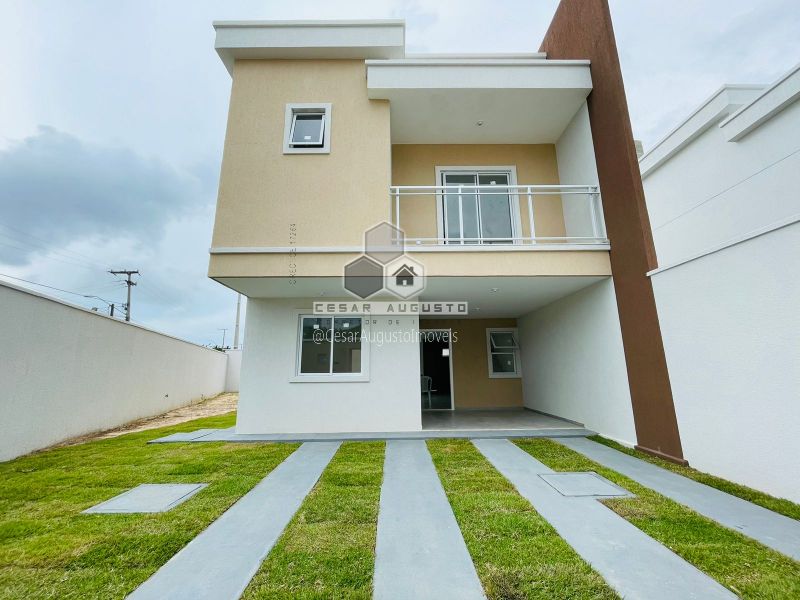 Residencial Portal do Sol - Casas duplex com 04 quartos em rua privativa no Eusébio