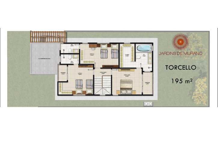 Planta - Jardins de Murano - Condomínio de Luxo em Eusébio/CE - Cesar Augusto Imóveis