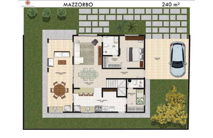 Planta - Jardins de Murano - Condomínio de Luxo em Eusébio/CE - Cesar Augusto Imóveis