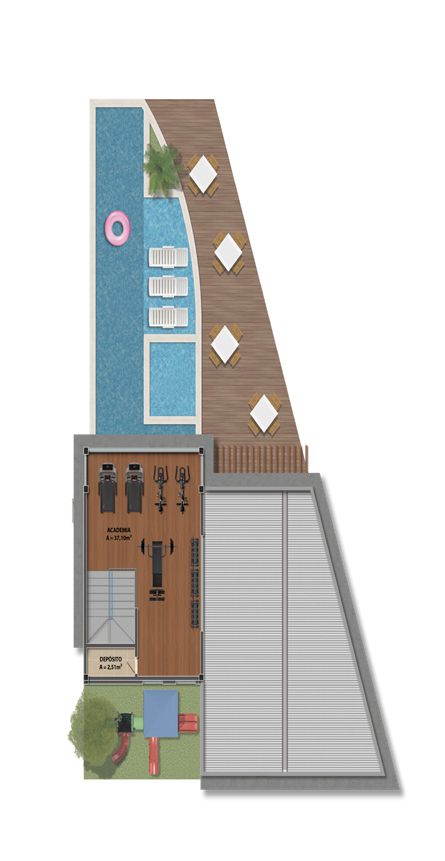 Planta - Oliv Condominium Eusébio - Condominio de casas com 03 suítes no Eusébio - Ceará - Cesar Augusto Imóveis